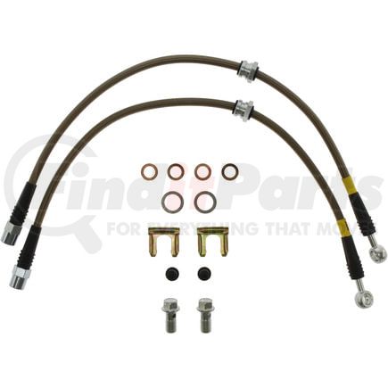 950.34024 by STOPTECH - StopTech Stainless Steel Brake Line Kit