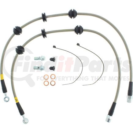 950.34031 by STOPTECH - StopTech Stainless Steel Brake Line Kit
