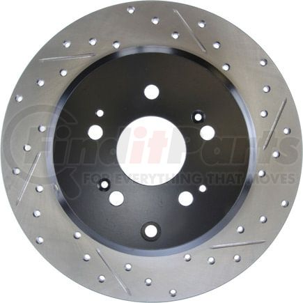 127.40072L by STOPTECH - StopTech Sport Drilled & Slotted Brake Rotor; Rear Left
