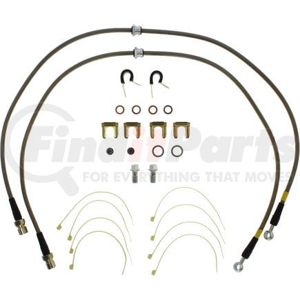 950.35007 by STOPTECH - StopTech Stainless Steel Brake Line Kit
