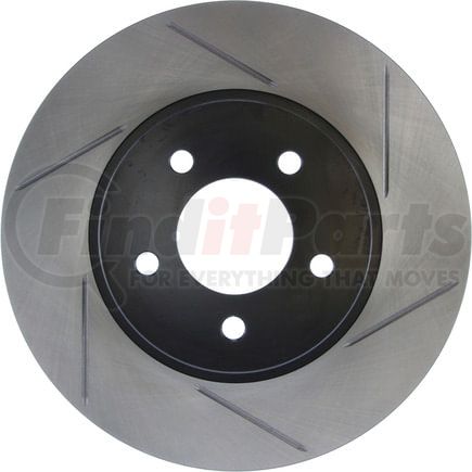 126.65107SL by STOPTECH - StopTech Sport Slotted Brake Rotor; Front Left