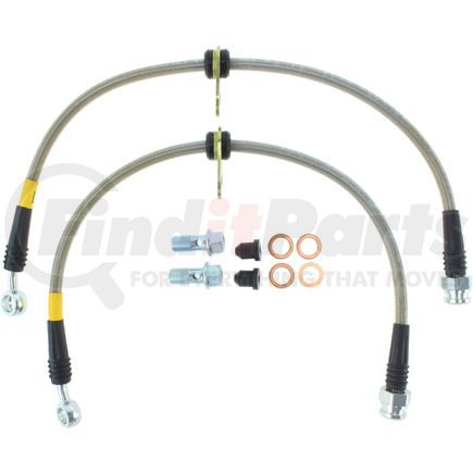 950.40010 by STOPTECH - StopTech Stainless Steel Brake Line Kit