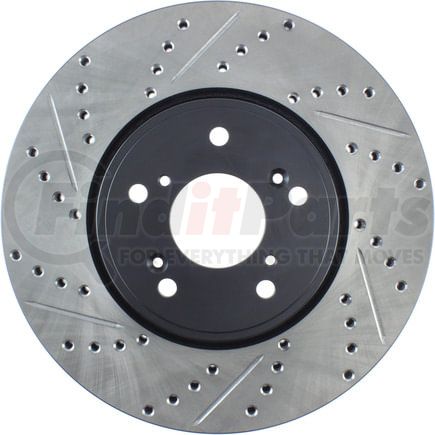 StopTech 127.40080R Disc Brake Rotor StopTech Sport Drilled & Slotted Brake Rotor; Front Right