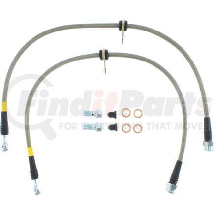 950.40011 by STOPTECH - StopTech Stainless Steel Brake Line Kit