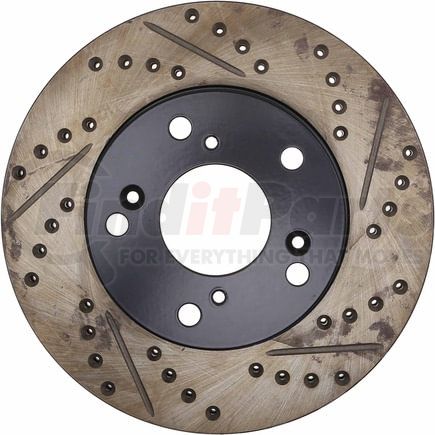 StopTech 127.40082L Disc Brake Rotor StopTech Sport Drilled & Slotted Brake Rotor; Front Left