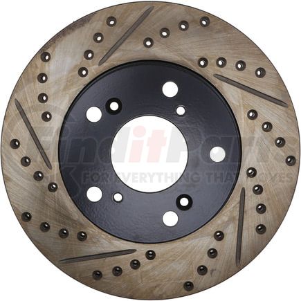 127.40082R by STOPTECH - StopTech Sport Drilled & Slotted Brake Rotor; Front Right