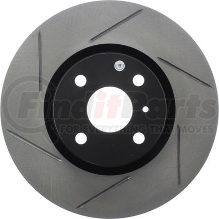 StopTech 126.45090SR Disc Brake Rotor StopTech Sport Slotted Brake Rotor; Front Right