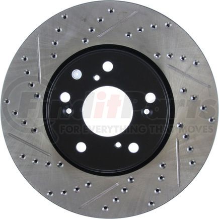 127.40086R by STOPTECH - StopTech Sport Drilled & Slotted Brake Rotor; Front Right