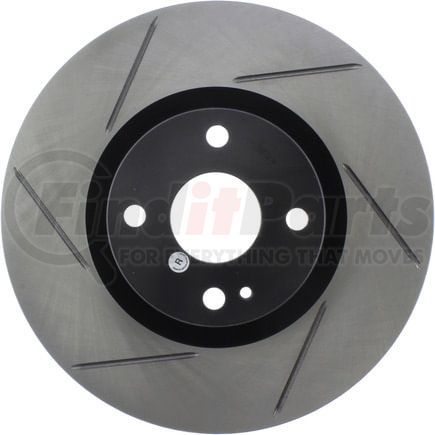 126.45092SR by STOPTECH - StopTech Sport Slotted Brake Rotor; Front Right