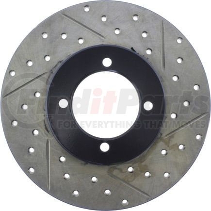 127.42004CL by STOPTECH - StopTech Sport Cryo Drilled & Slotted Brake Rotor; Front Left