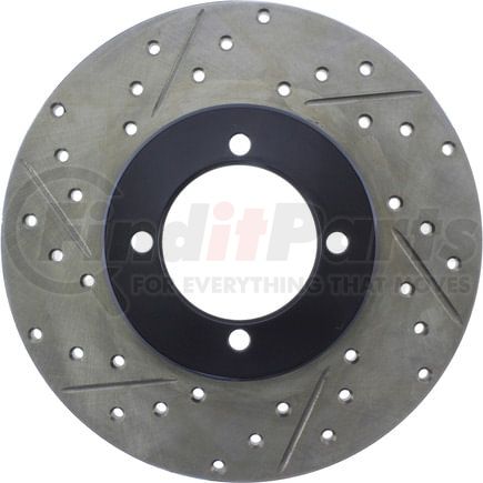 127.42004CR by STOPTECH - StopTech Sport Cryo Drilled & Slotted Brake Rotor; Front Right