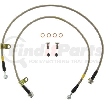 950.42001 by STOPTECH - StopTech Stainless Steel Brake Line Kit