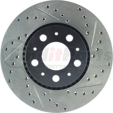 127.39029L by STOPTECH - StopTech Sport Drilled & Slotted Brake Rotor; Front Left