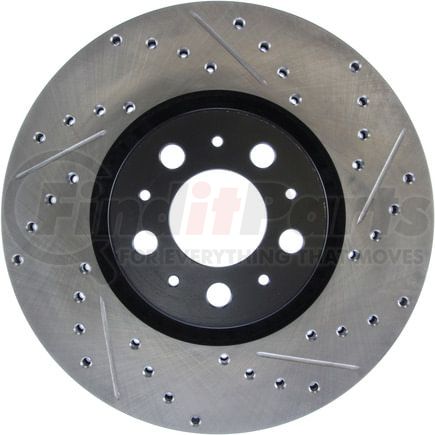 127.39032L by STOPTECH - StopTech Sport Drilled & Slotted Brake Rotor; Front Left