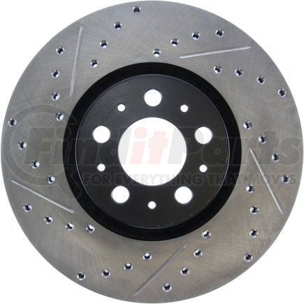 127.39032R by STOPTECH - StopTech Sport Drilled & Slotted Brake Rotor; Front Right