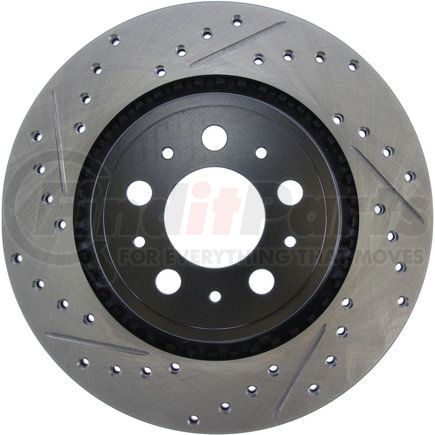 127.39033CR by STOPTECH - StopTech Sport Cryo Drilled & Slotted Brake Rotor; Rear Right