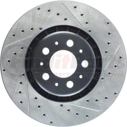 StopTech 127.39034L Disc Brake Rotor StopTech Sport Drilled & Slotted Brake Rotor; Front Left
