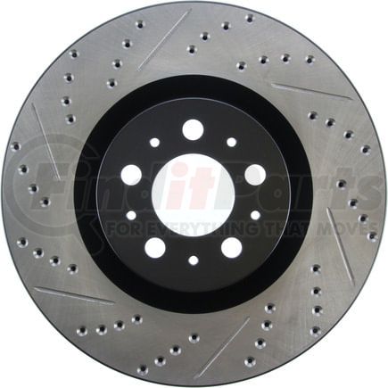127.39035R by STOPTECH - StopTech Sport Drilled & Slotted Brake Rotor; Front Right