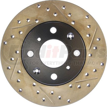 127.40011L by STOPTECH - StopTech Sport Drilled & Slotted Brake Rotor; Front Left