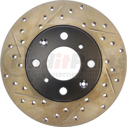 127.40011R by STOPTECH - StopTech Sport Drilled & Slotted Brake Rotor; Front Right