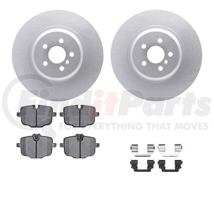 4512-31293 by DYNAMIC FRICTION COMPANY - GEOSPEC Coated Rotors with 5000 Brake Pads - Ceramic and Hardware