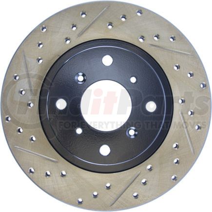 127.40020R by STOPTECH - Sport Drilled & Slotted Brake Rotor, Front Right