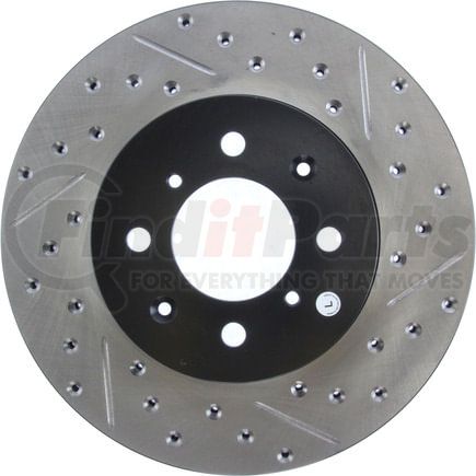 127.40021L by STOPTECH - StopTech Sport Drilled & Slotted Brake Rotor; Front Left