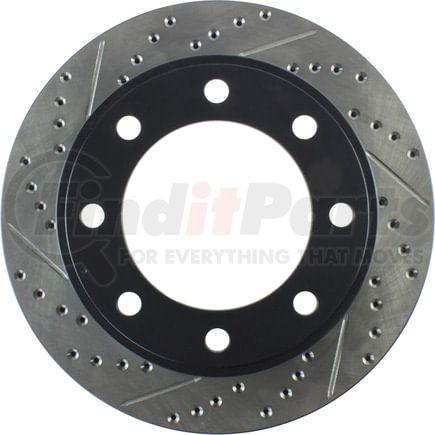 127.65086R by STOPTECH - StopTech Sport Drilled & Slotted Brake Rotor; Front Right