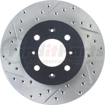 127.40021R by STOPTECH - StopTech Sport Drilled & Slotted Brake Rotor; Front Right