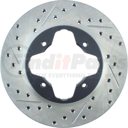 127.40022R by STOPTECH - StopTech Sport Drilled & Slotted Brake Rotor; Front Right
