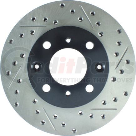 127.40023L by STOPTECH - StopTech Sport Drilled & Slotted Brake Rotor; Front Left