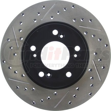 StopTech 127.40026R Disc Brake Rotor StopTech Sport Drilled & Slotted Brake Rotor; Front Right