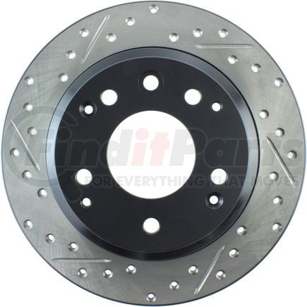 127.40027R by STOPTECH - Sport Drilled & Slotted Brake Rotor, Rear Right
