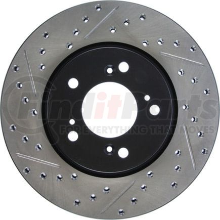127.40028R by STOPTECH - StopTech Sport Drilled & Slotted Brake Rotor; Front Right