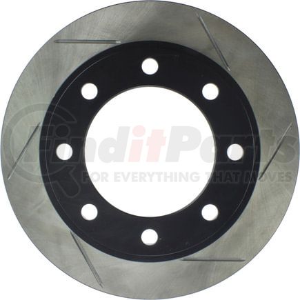126.65067CSL by STOPTECH - StopTech Sport Slotted Cryo Brake Rotor; Front Left