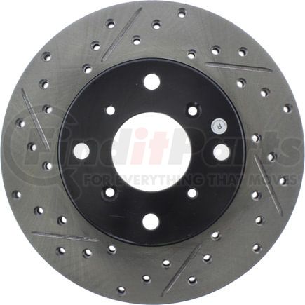 127.40032R by STOPTECH - Sport Drilled & Slotted Brake Rotor, Front Right