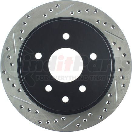 127.42077R by STOPTECH - StopTech Sport Drilled & Slotted Brake Rotor; Rear Right