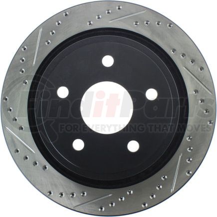 StopTech 127.67054CR Disc Brake Rotor StopTech Sport Cryo Drilled & Slotted Brake Rotor; Rear Right