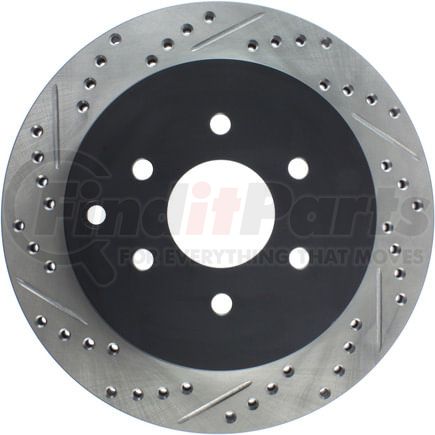 127.42086R by STOPTECH - StopTech Sport Drilled & Slotted Brake Rotor; Rear Right