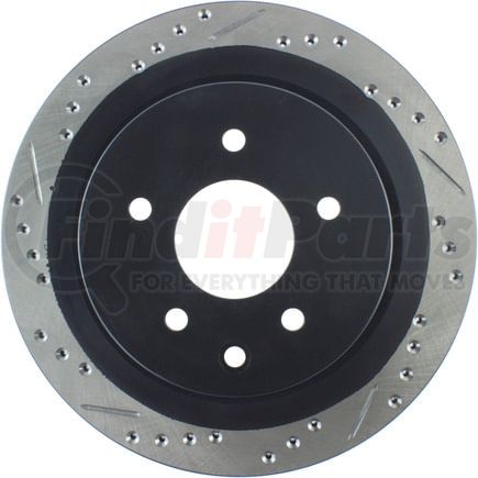 127.42088CR by STOPTECH - StopTech Sport Cryo Drilled & Slotted Brake Rotor; Rear Right