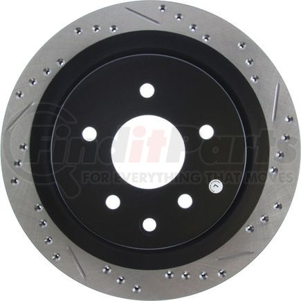 127.42088L by STOPTECH - StopTech Sport Drilled & Slotted Brake Rotor; Rear Left