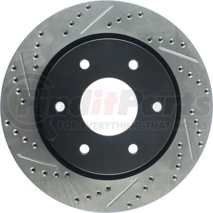 127.42090CR by STOPTECH - StopTech Sport Cryo Drilled & Slotted Brake Rotor; Front Right