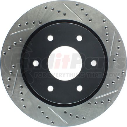 127.42090L by STOPTECH - StopTech Sport Drilled & Slotted Brake Rotor; Front Left