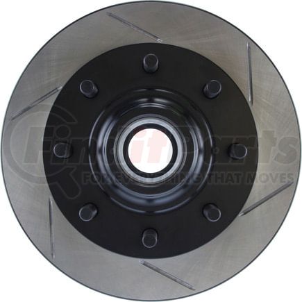 126.66027SL by STOPTECH - Sport Slotted Brake Rotor, Front Left