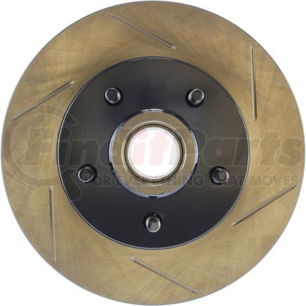 126.66028CSL by STOPTECH - Sport Slotted Cryo Brake Rotor, Front Left