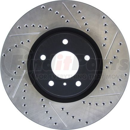 127.42095CL by STOPTECH - StopTech Sport Cryo Drilled & Slotted Brake Rotor; Front Left