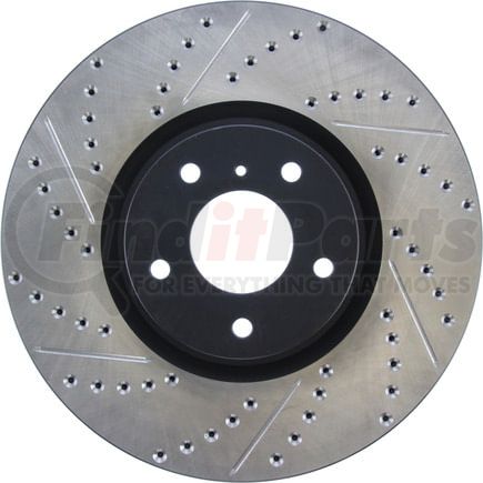 127.42095R by STOPTECH - StopTech Sport Drilled & Slotted Brake Rotor; Front Right