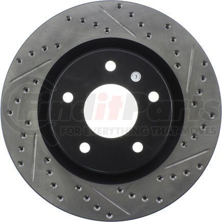 127.42096L by STOPTECH - StopTech Sport Drilled & Slotted Brake Rotor; Front Left