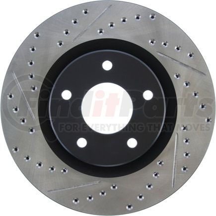 127.42097R by STOPTECH - StopTech Sport Drilled & Slotted Brake Rotor; Front Right