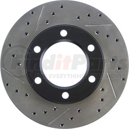 127.68000R by STOPTECH - StopTech Sport Drilled & Slotted Brake Rotor; Front Right